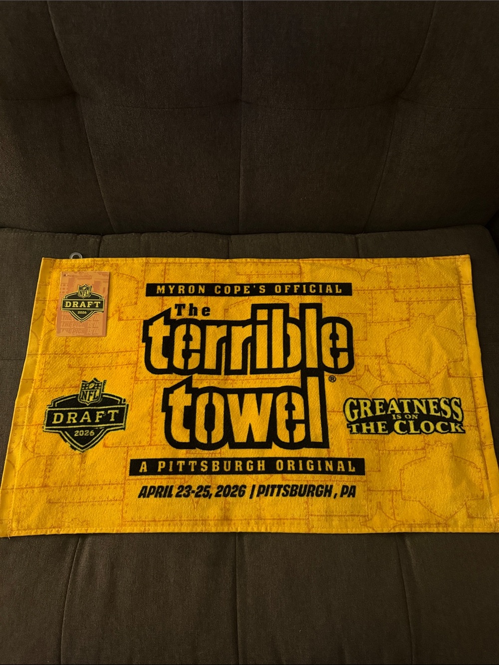 NFL Terrible Towel Draft Exclusive